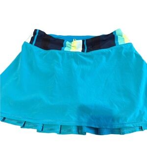 lululemon athletica Blue Skort Size 4 EUC